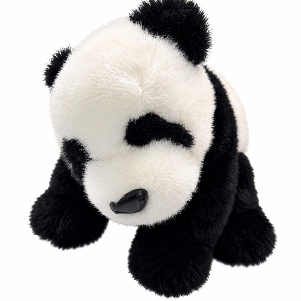 GUND Ling Panda Bear #5036 WWF Black White 13" Plush Stuffed Animal